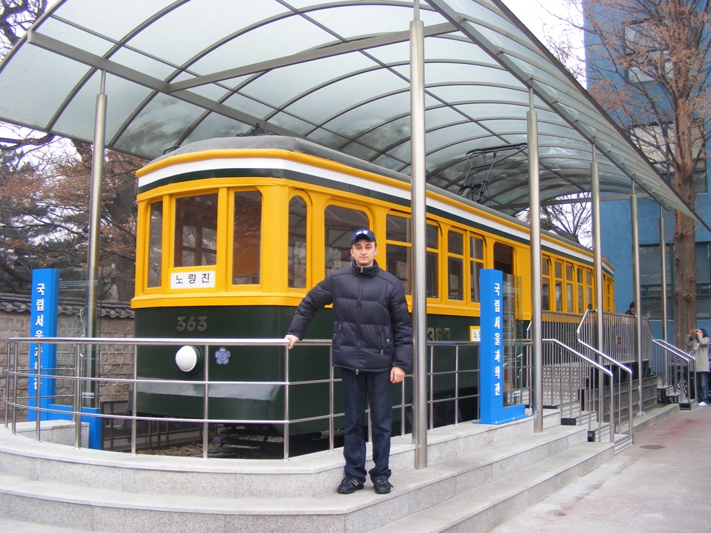 Near tram number 363